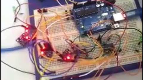 Reading Multiple I2C Accelerometers with an Arduino on single I2C bus using 74HC4051 DeMux