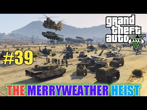 GTA 5 - The Merryweather Heist |Biggest Heist GTA V |Urdu