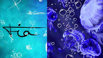 Digital jellyfish painting time lapse | Procreate Creation