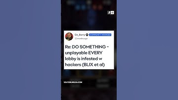 This Game is Unplayable, Because of Hackers