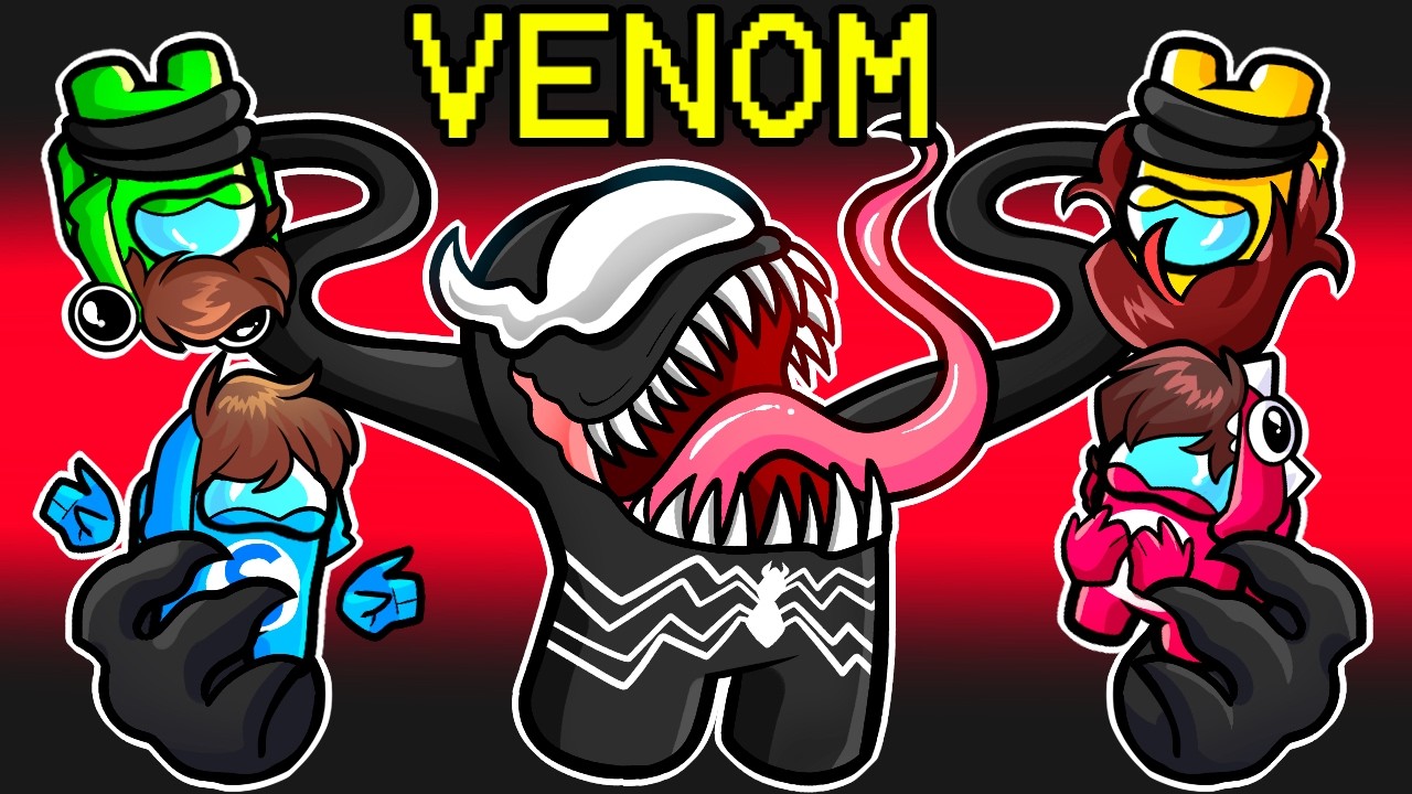 Jugando como VENOM en AMONG US 😈😱