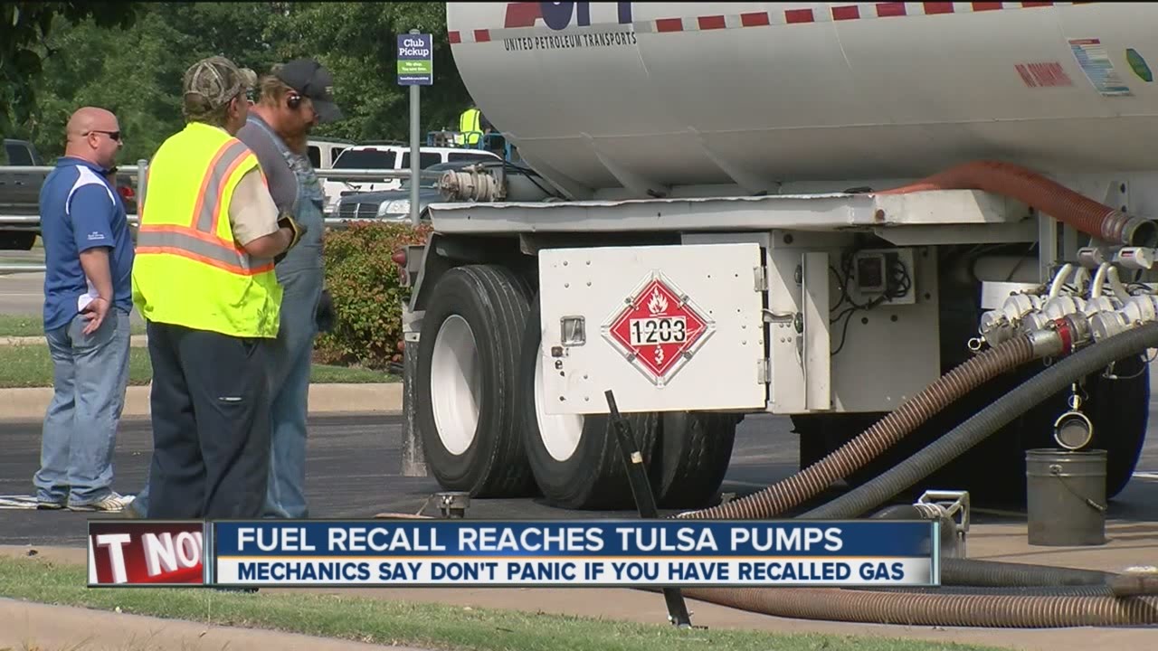 Fuel Recall Reaches Tulsa Pumps YouTube