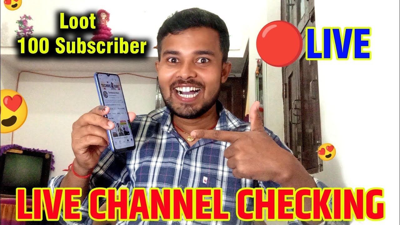 🔴Live channel checking and qna ! Technical Ravi 