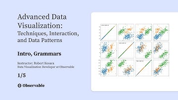Introduction: Advanced Data Visualization: Techniques, Interaction, and Data Patterns