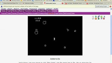 old game part 1 asteroids