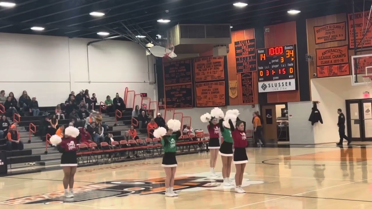 WHS Varsity Cheer- Underneath the Tree: Kelly Clarkson - Christmas Dance 2023