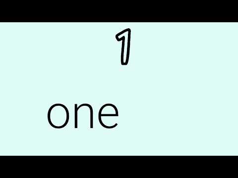 1 - 10 in English เทียบเสียง ภาษาอังกฤษ ไทย