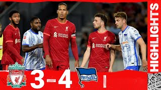 Highlights: Liverpool 3-4 Hertha BSC | Van Dijk & Gomez return to action! screenshot 1