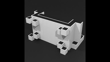 3D Model of a Space Invaders Couch