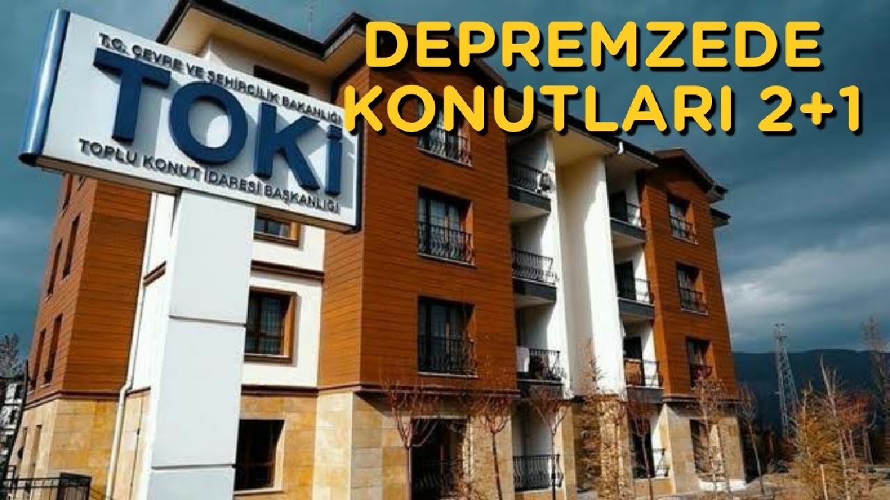 Toki 2+1 Depremzede konutu