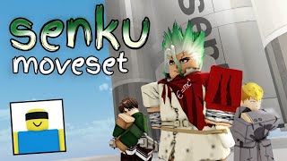 I made a SENKU MOVESET in JUJUTSU SHENANIGANS