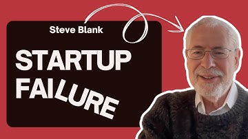 90% of startups fail. But nobody tells you “why”.