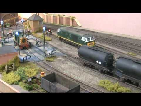 Botleigh Old North Road model railway engine shed layout 