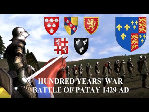 Battle of Patay 1429 AD - Joan of Arc and the Siege of Orleans - Hundred Years&rsquo; War