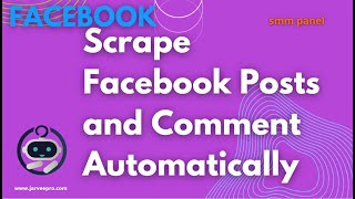 Scrape Facebook Posts & Send comments automatically #jarveepro #facebookpost #facebookcomments