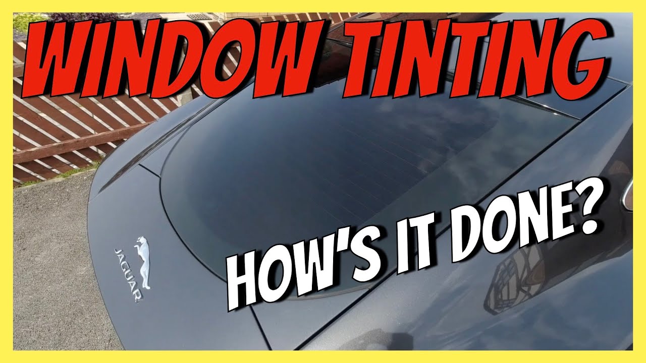 Window Tinting Hows It Done Jaguar F Type Blackout Pt 1 YouTube Window tinting hows it done jaguar f type blackout pt 1 youtube