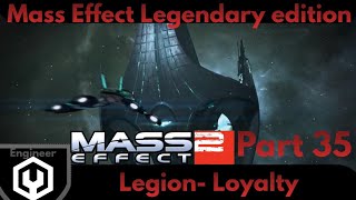 A Civil War Amidst The Geth- Mass Effect LE ME2 Engineer Part 35 (Gameplay/No Commentary) 