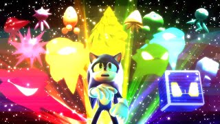 Movie Sonic Meets The Sonic Colors Wisp Powers | Game Sonic Heroes VS Movie Sonic Heroes [Animation]