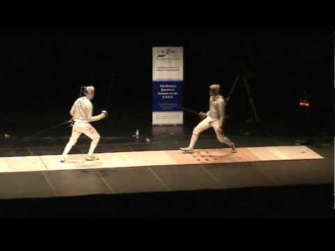 Fencing Masters Semifinal - Tim Morehouse USA and ...