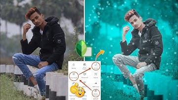 Snapseed - Just 3 Step Cyan Blue Effect🔥| Winter Photo Editing | Snapseed Photo Editing 2021