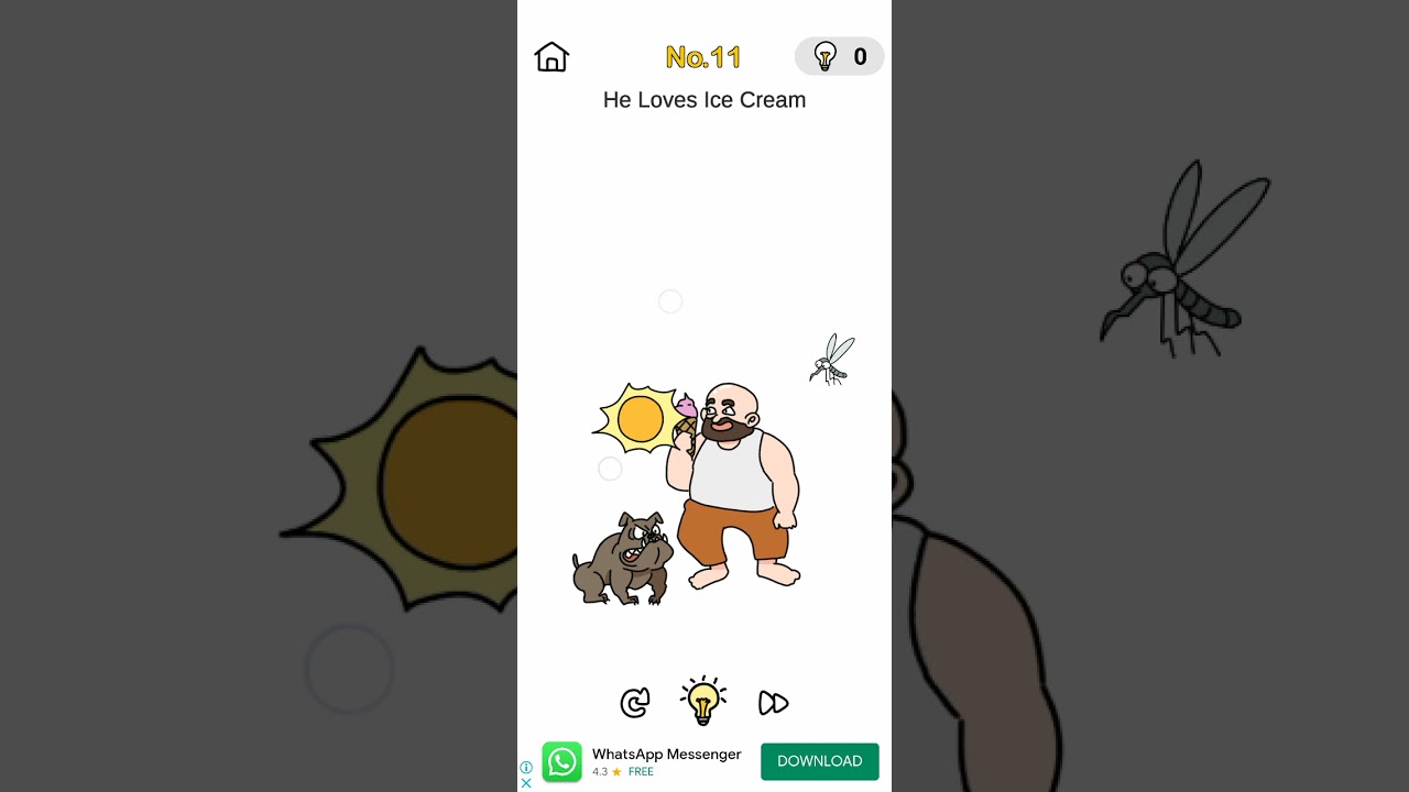 He loves ice cream brain out prank plan level 11 gameplay walkthrough solution Gaming Hub