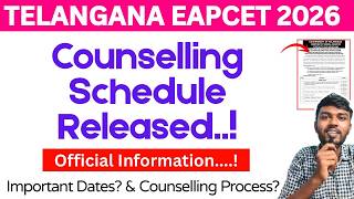 ts eamcet counselling dates 2026 Released 🔥 ts eamcet 2026 counselling date | ts eamcet counselling screenshot 3