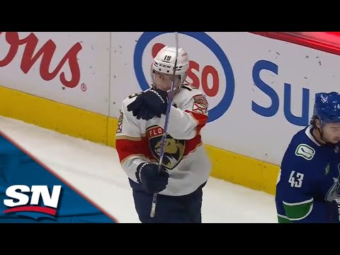 Florida Panthers Strike For Three Goals In 59 Seconds Late In First Period vs. Canucks