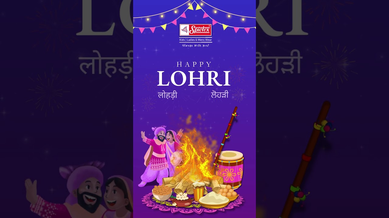 Happy Lohri from Spictex – Always With You!