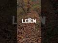Das Leben formt