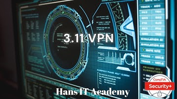 Virtual private network (VPN) - CompTIA Security+ SY0 601 Domain 3.11