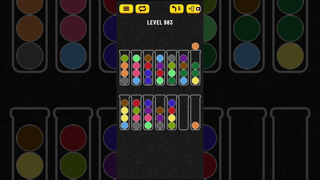 Ball Sort Puzzle - level 983
