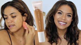 Fenty Hydrating Foundation Review + Wear Test! 12 DAYS of FOUNDATION DAY 12 screenshot 2