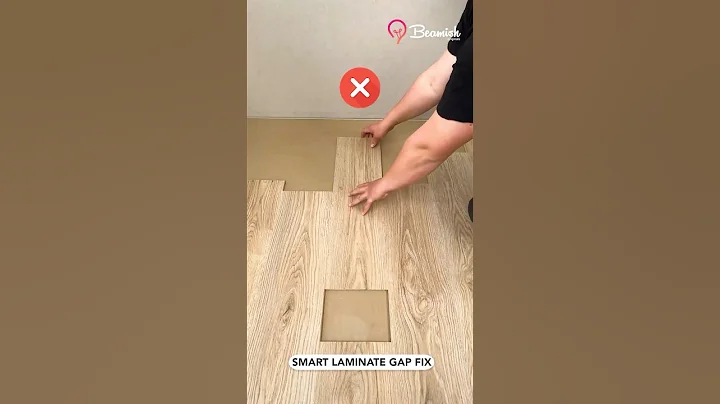 Smart laminate gap fix #smart #fix #laminates #flooring #hacks