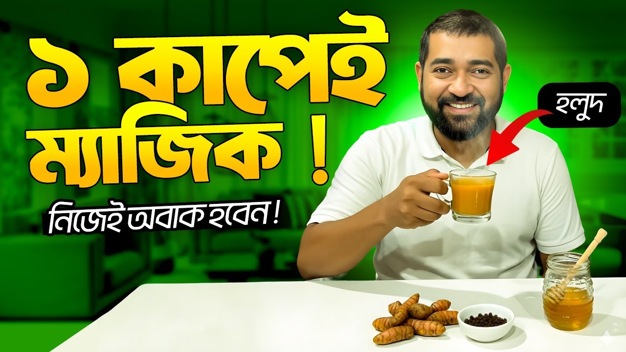 প্রতিদিন সকালে ১ কাপ হলুদের চা খেলে শরীরে ঘটে এই অবিশ্বাস্য পরিবর্তন ! Turmeric tea