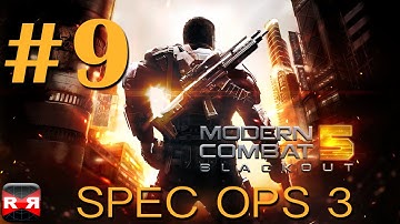 Modern Combat 5: Blackout - iOS/Android - Spec Ops 3 - Walkthrough Gameplay Part 9