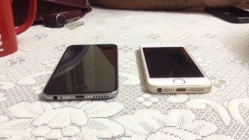 Apple iPhone 6 VS iPhone SE boot test | iOS 10.1.1