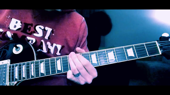 Lights Guitar version - Guitar performance video thumbnail