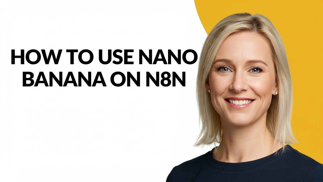 How to Use Nano Banana on N8n - Julia'sTutorials - YouTube