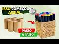 Ideia incrível com rolo de papel higiênico ♻️