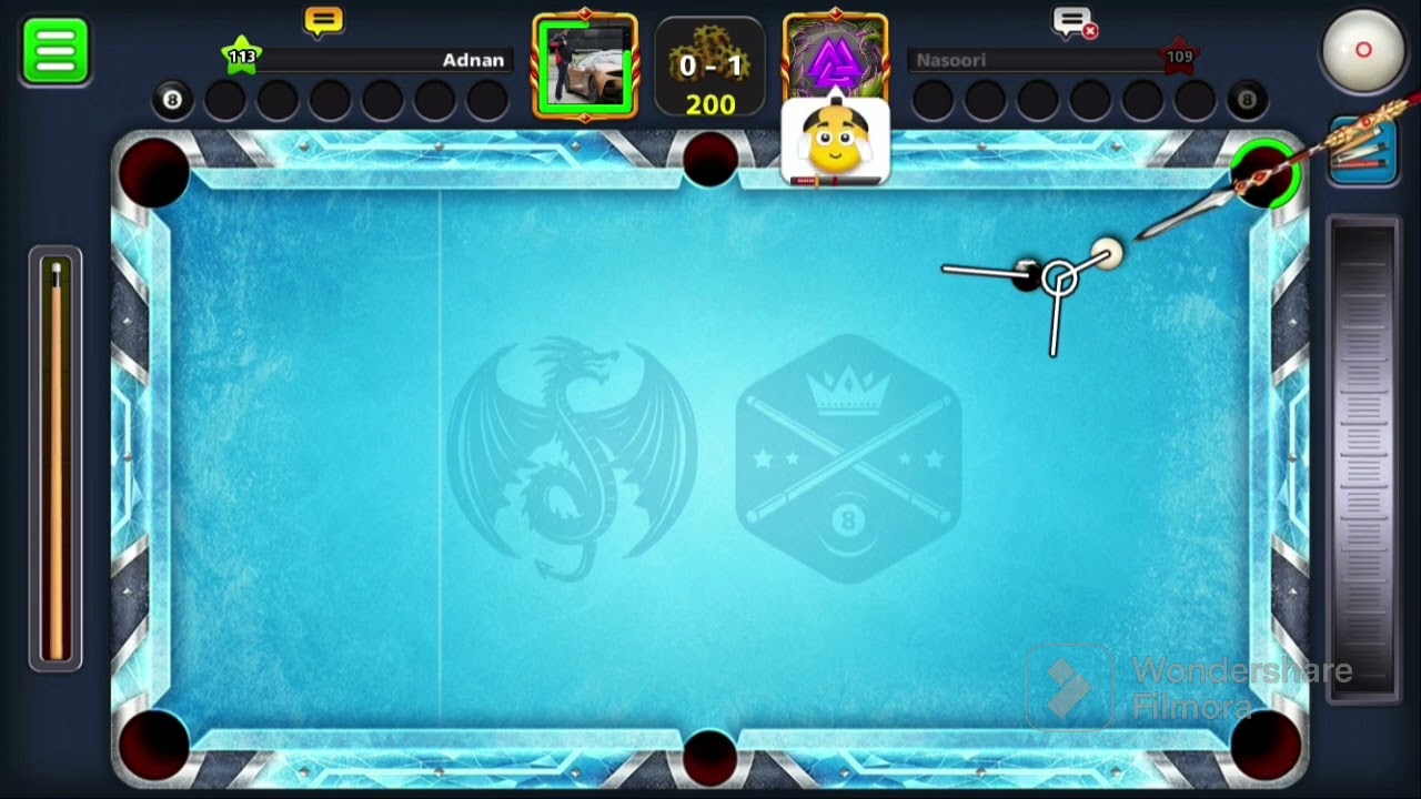 I lose in 8 ball pool (DRAGON HUNT ICE CAVE) 😡😡