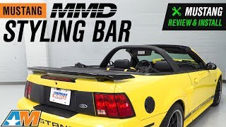19942004 Mustang Convertible MMD Charcoal Styling Bar Review & Install