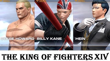 King Of Fighters XIV - Geese Howard, Billy Kane, Hein - Complete Trials