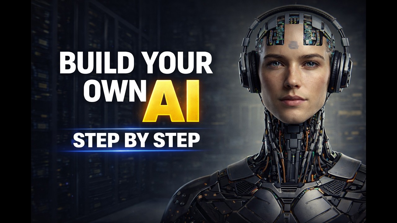 How to Build Your Own AI from Scratch | Complete Beginner Guide - YouTube