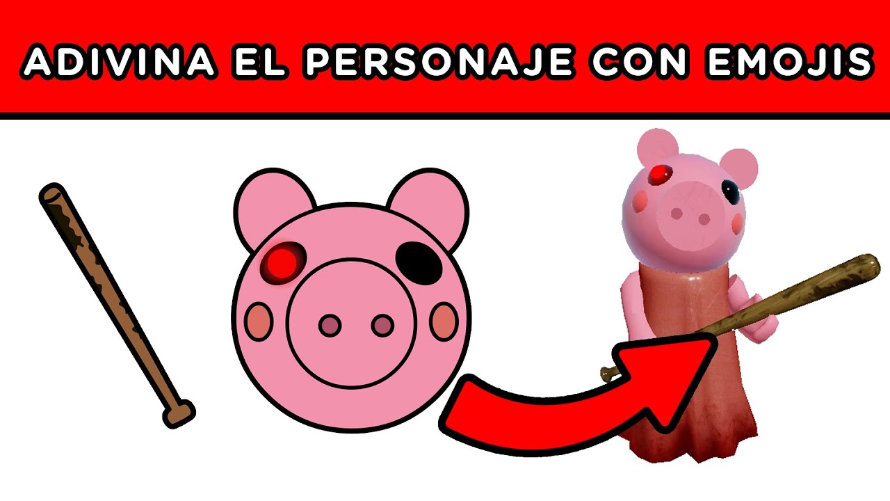 Adivina El Personaje De Piggy Con Emojis El Reto Mas Divertido De Roblox Jonathan Gc Youtube - nuevo reto adivina el personaje roblox