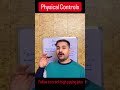 Understand physical controls @follow @riskyr