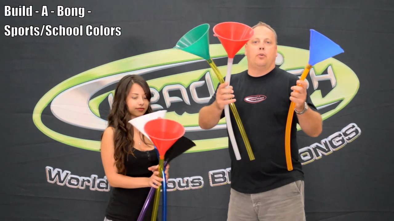 Head Rush Products - Build - A - Bong   Sports/School Colors