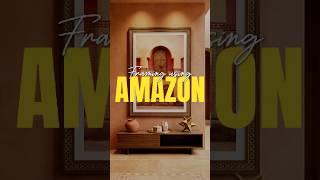 How to Frame a 20x30 Fine Art Print Using an Amazon Frame