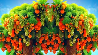 New Skill For Growing Orange fruit with Grape fruit To make a lot of Amazing fruits by Jing Plant Trees 3,911 views 9 months ago 19 minutes