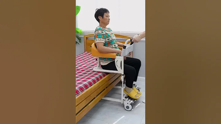 How to move elderly safely from bed to chair ( # 729 ) ▶️ Transfer Lift Handicapped Wheelchair
