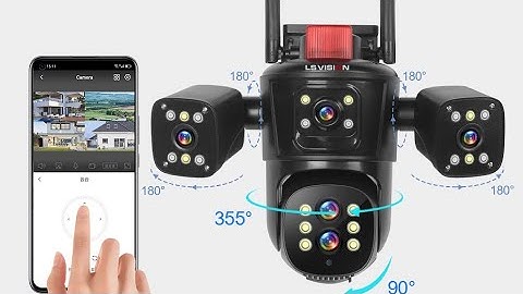 20mp 8k PTZ cctv home security cameras Security Camera, 10X Zoom, WiFi Surveillance camera